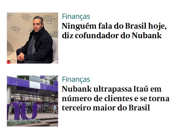 110 milhões de contas (60% dos brasileiros têm conta no Nubank), mas Velez está chorando.
