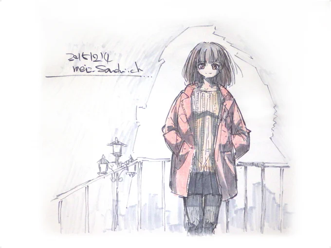 2015年←→2025年今年の年末でアナログ再開して10年かー。 #私はここまで成長しました見た人もやる 