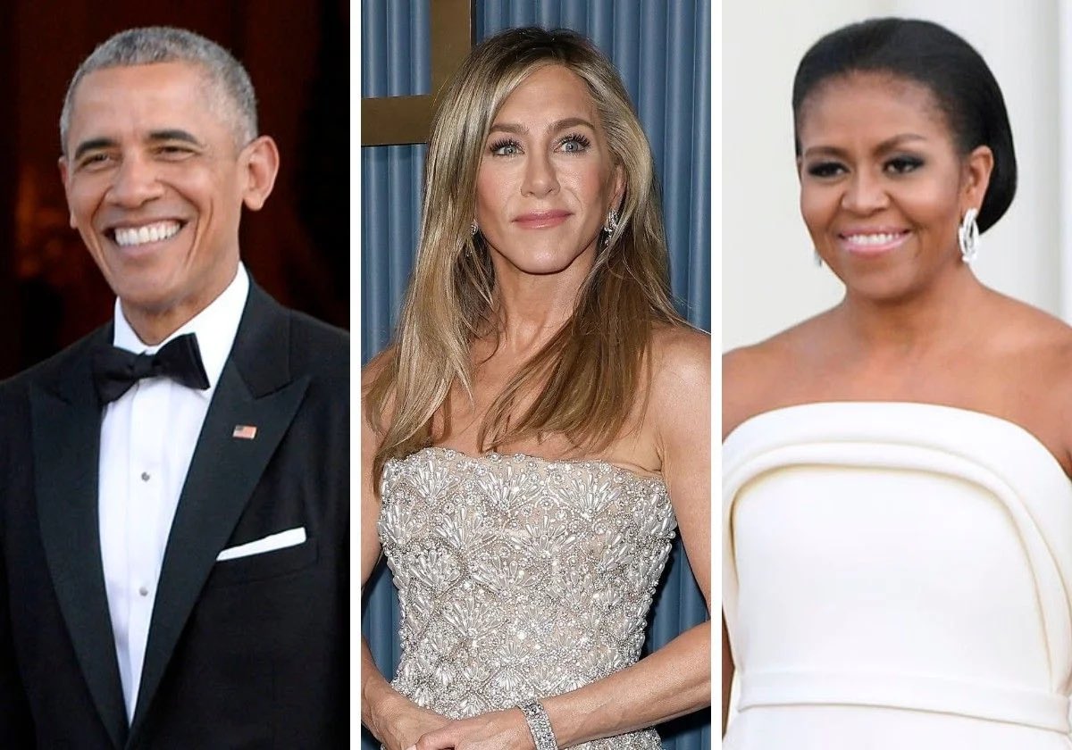 elizaldeangie's tweet photo. Me parece q en USA tienen un Wanda Gate mas glam. OBAMA la caga a MICHELLE con JENNIFER ANISTON. Amo este enero 🍿 https://t.co/kGXl724p0F