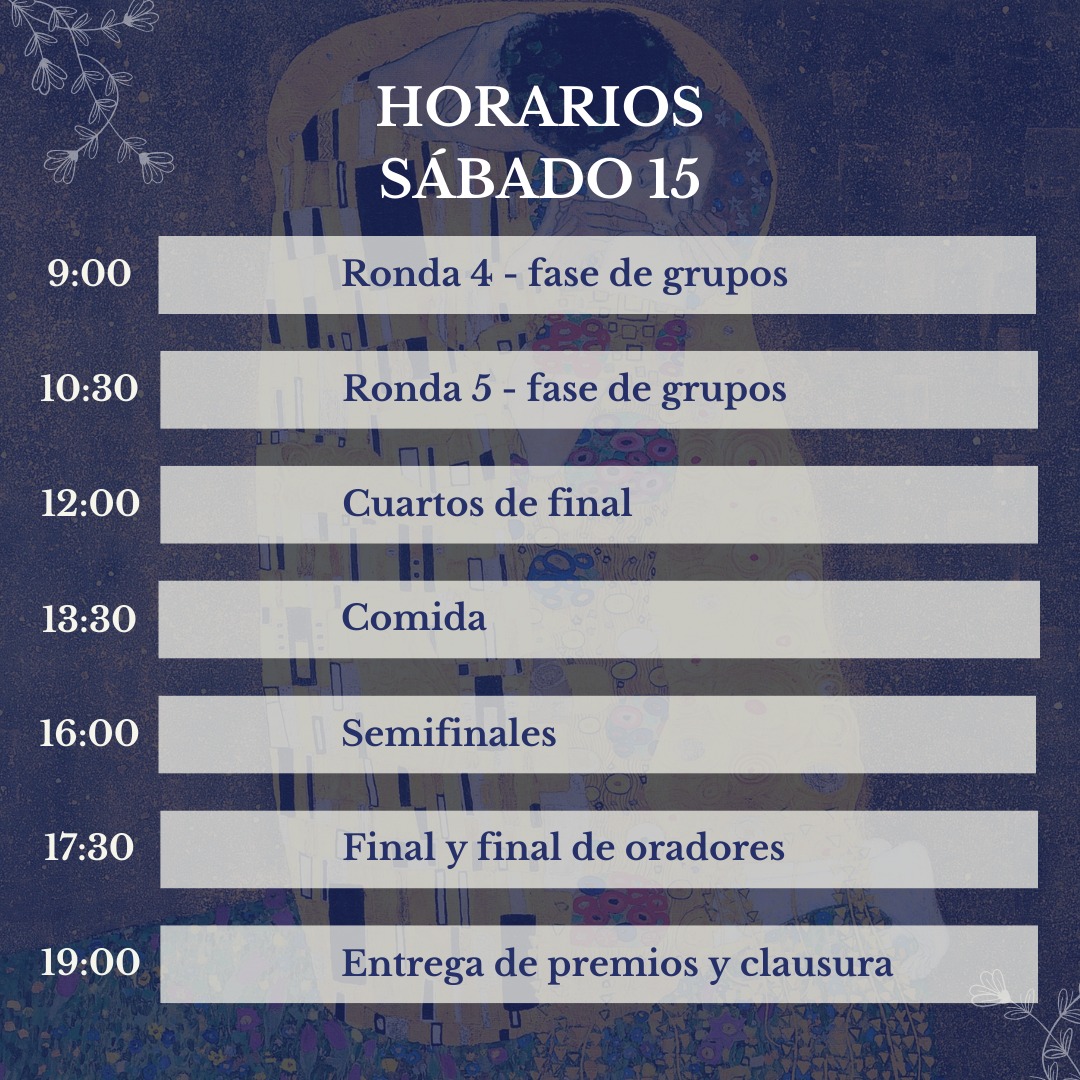 ¿Aún no sabes qué hacer este San Valentín💞? 
Te esperamos en la facultad de Peritos de la <a href="/eeiuvigo/">EEI uvigo</a> en nuestro III Torneo Nacional Retórica Vigo

Horarios 👇🏽👇🏽👇🏽