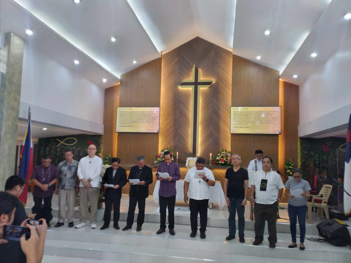 SCMPhilippines's tweet image. ICYMI: Nakilahok ang SCMP sa youth-led na aktibidad sa Tandang Sora IEMELIF Church at Santuario de San Vicente de Paul Parish bilang bahagi ng pagdiriwang ng Week of Prayer for Christian Unity ng CBCP at NCCP. 

Mga dagdag na retrato mula sa NCCP

#ChristianUnity
#WPCU2025
