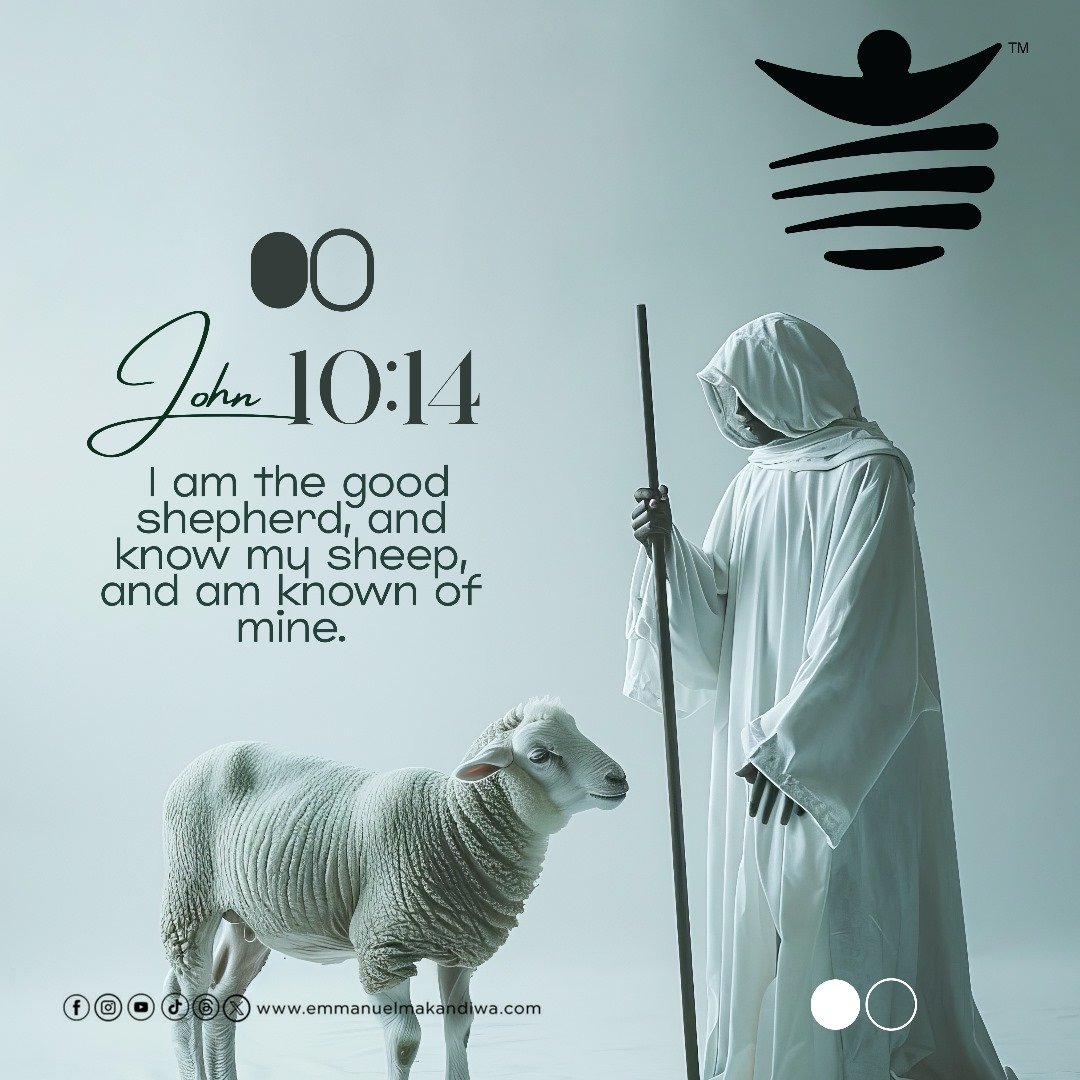 prmakandiwa's tweet photo. Sometimes the situations that arise in life may cause you to wonder if it's true that God really knows you. Fortunately, God has already given us this assurance - we are His sheep, He is a good shepherd and He knows us.

Child of God, you are loved to the extent that your Shepherd Jesus laid down his life, purposefully, so that you could pick it up and begin to live His life. 

Enjoy what He died for you to access.

#RoyalPriesthoodOrder
#TheZoeLife
#TheGoodShepherd
#EmmanuelMakandiwa 
#RuthEmmanuelMakandiwa