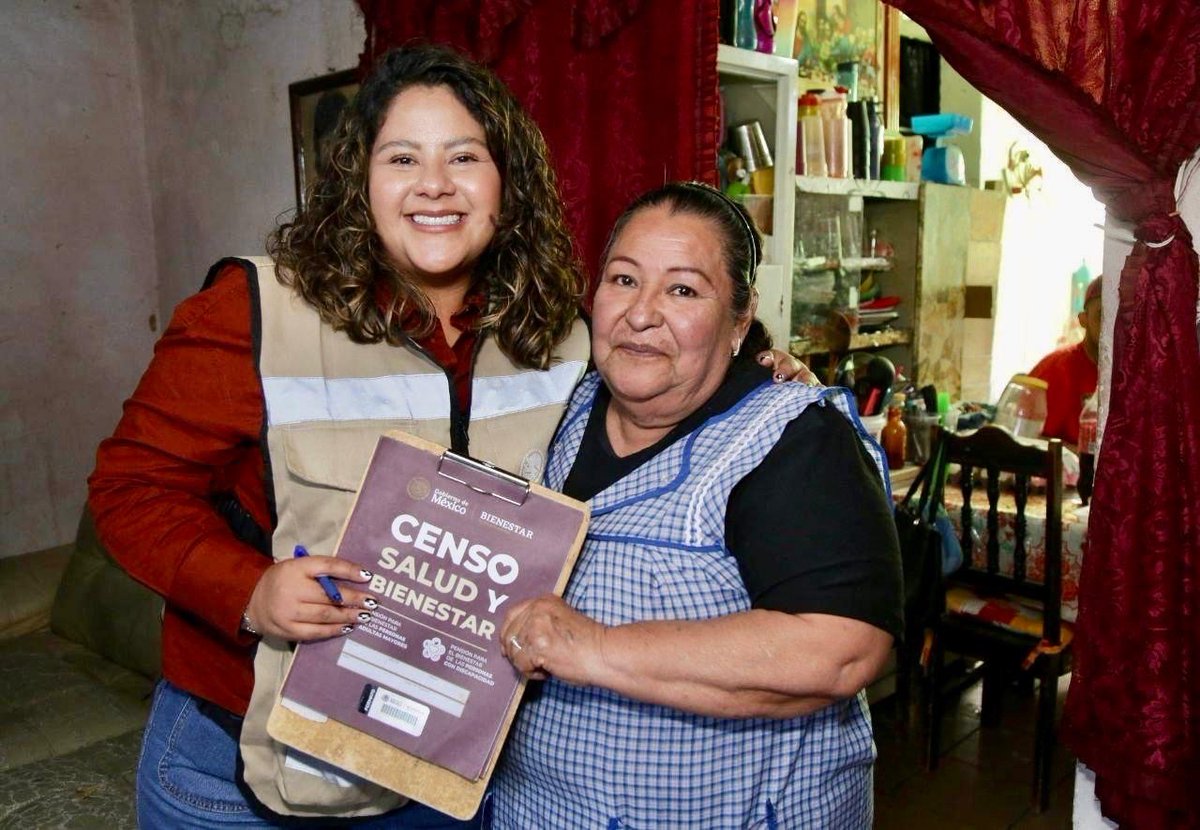 El #CensoSaludBienestar del programa #SaludCasaPorCasa se realiza en todo el país. Las y los Servidores de la Nación visitan los hogares de #AdultosMayores y #PersonasConDiscapacidad para aplicar un cuestionario de salud que permita conocer sus necesidades médicas.