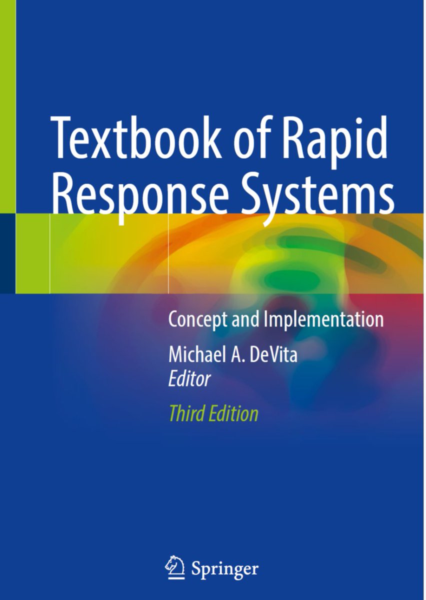 Check out our book chapter on Failure to Rescue, in the Textbook of Rapid Response Systems.  FTR is the failure to recognize and respond to a hospitalized patient experiencing complications, resulting in significant morbidity or mortality.
link.springer.com/chapter/10.100…