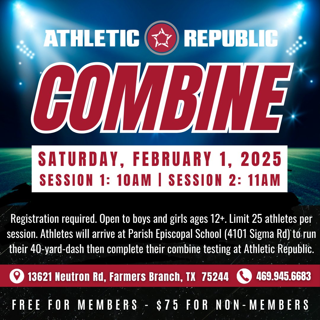 Athletic Republic North Dallas tweet media