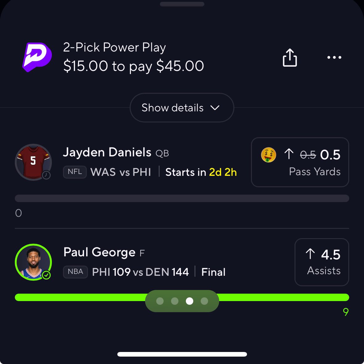 qaskpromos's tweet image. Some winnings from the past week of games 🔥 #nfl #PrizePicks