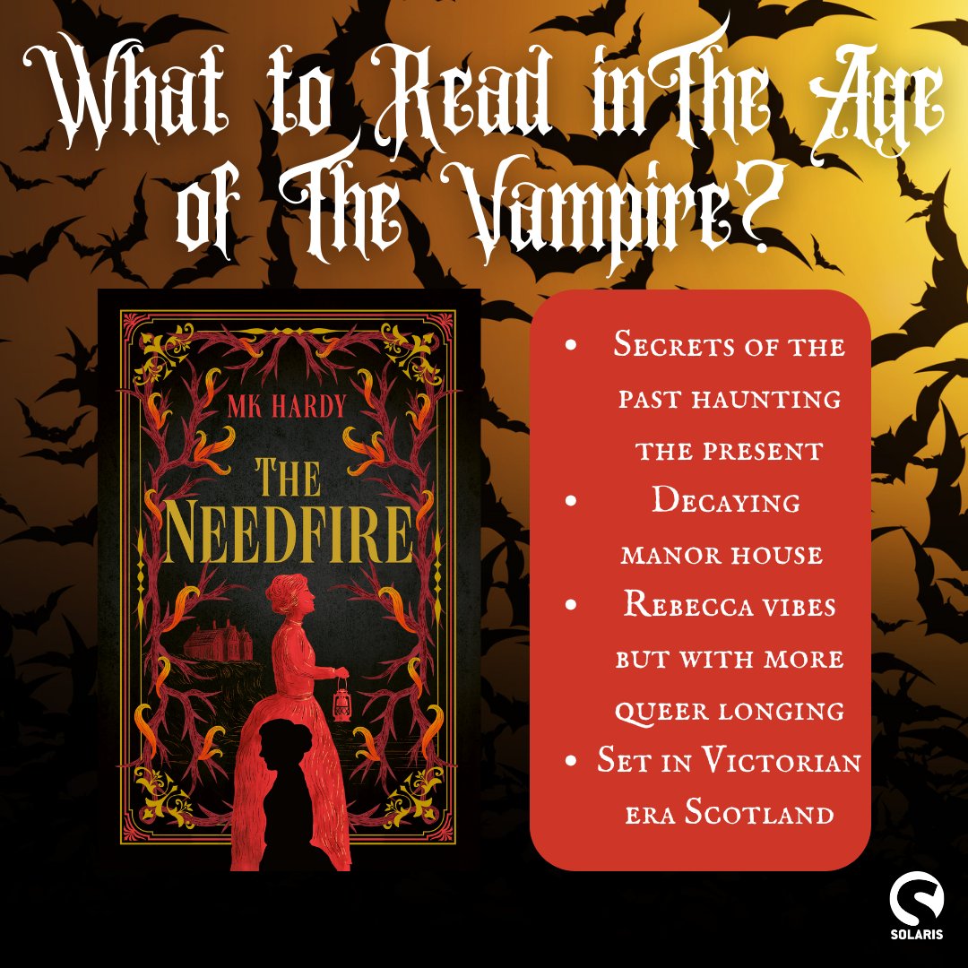 Solaris Books (@solarisbooks) on Twitter photo 🦇⚰️ You want vampires? We got vampires. 
For some #FridayFun, here's some Solaris books to read in The Age of The Vampire...
Three with very different vampires to get your teeth into and one bonus Gothic Horror! Available to buy or preorder now from all good bookstores. 🦇⚰️ You want vampires? We got vampires. 
For some #FridayFun, here's some Solaris books to read in The Age of The Vampire...
Three with very different vampires to get your teeth into and one bonus Gothic Horror! Available to buy or preorder now from all good bookstores.