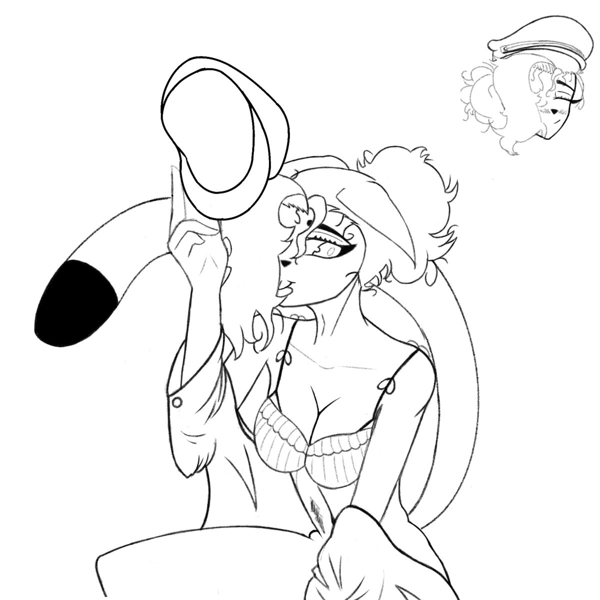 Finish the outline for the drawing that I’m doing. Going to colour it today and hope it turns out good 😊 

#ocartist #moots #artmoots #digitalart #originalcharacter #originalcharacterart #digitalartist #DigitalArtWork #colouring #catgirl #oc #sfwart