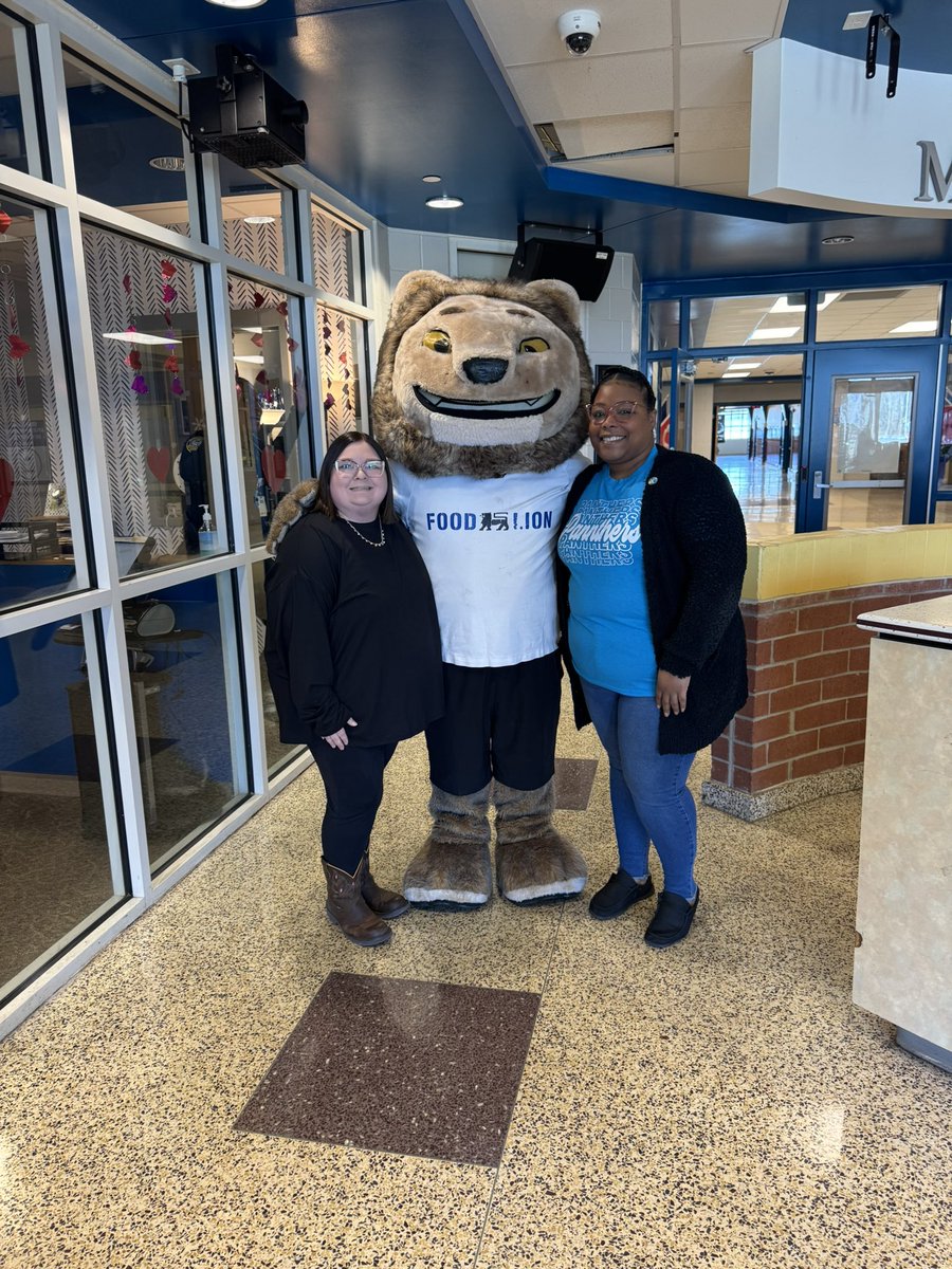 Thank you so much to the Smithfield Food Lion for surprising our staff with cookies and five dollar off coupons today.