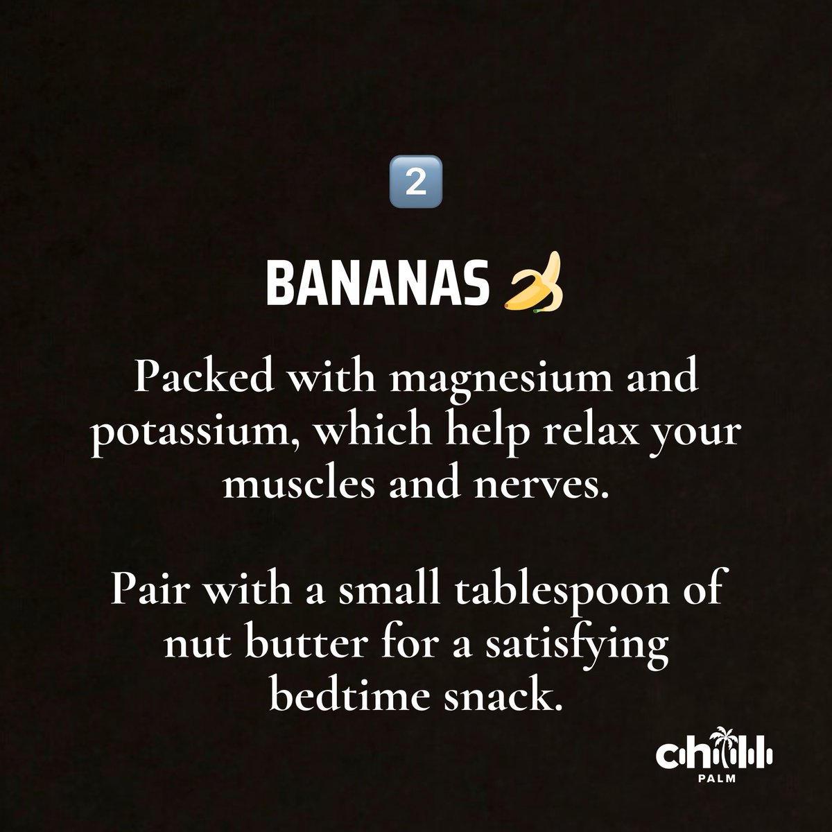 ChillPalmSounds's tweet photo. Struggling to get a good night’s sleep?🌙✨ The answer might be in your evening snack! From cherries to kiwis, these delicious, sleep-friendly foods can help you wind down and catch those Z’s🥝 https://t.co/pzV5Sbc4n3