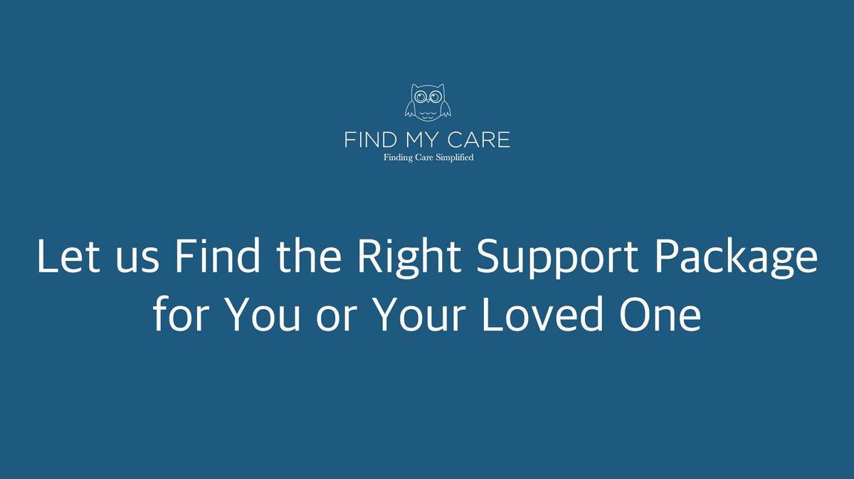 Find_MyCare's tweet photo. Head over to our LinkedIn page to read the full blog post 'Let us Find the Right Support Package for You or Your Loved One'https://t.co/La1uWWPMzy

#yoursupport #findmycare #supportpackage https://t.co/GcZf8Snwh1