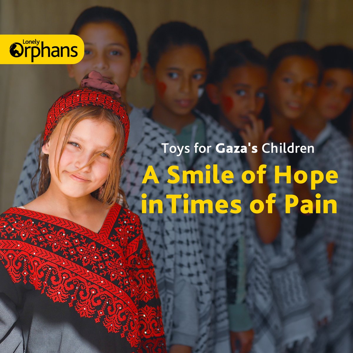 MuslimGiving's tweet image. Orphans have witnessed enough horror for a lifetime - and then some. Help them smile again with your donations today!

muslimgiving.org/SmileForLittle…

#MakeAChange #SmileForLittleHearts #OrphanCare