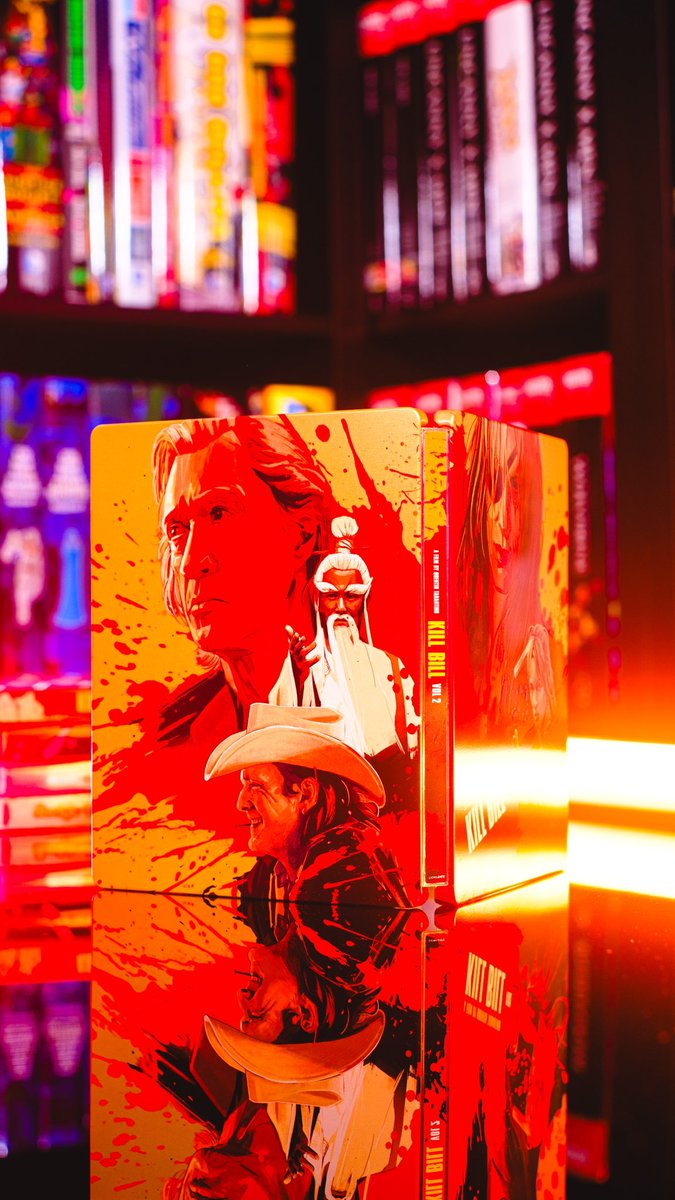 The <a href="/Lionsgate/">lionsgate</a> Limited Tarantino Steelbooks have arrived for Kill Bill Volumes 1 &amp; 2!

Did anybody else pick these up or got the standard release that dropped this week?

#PhysicalMedia #Bluray #4K