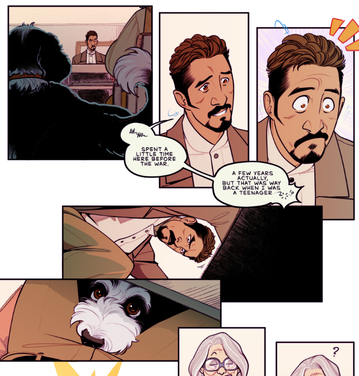 POV: you are trying to fumble your way through a job interview but there is a Dog 