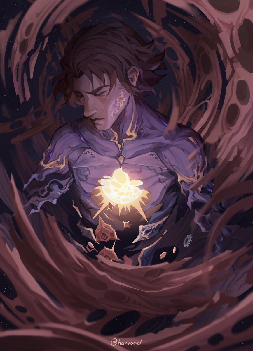 harvocel's tweet image. forged to a star  #arcanefanart