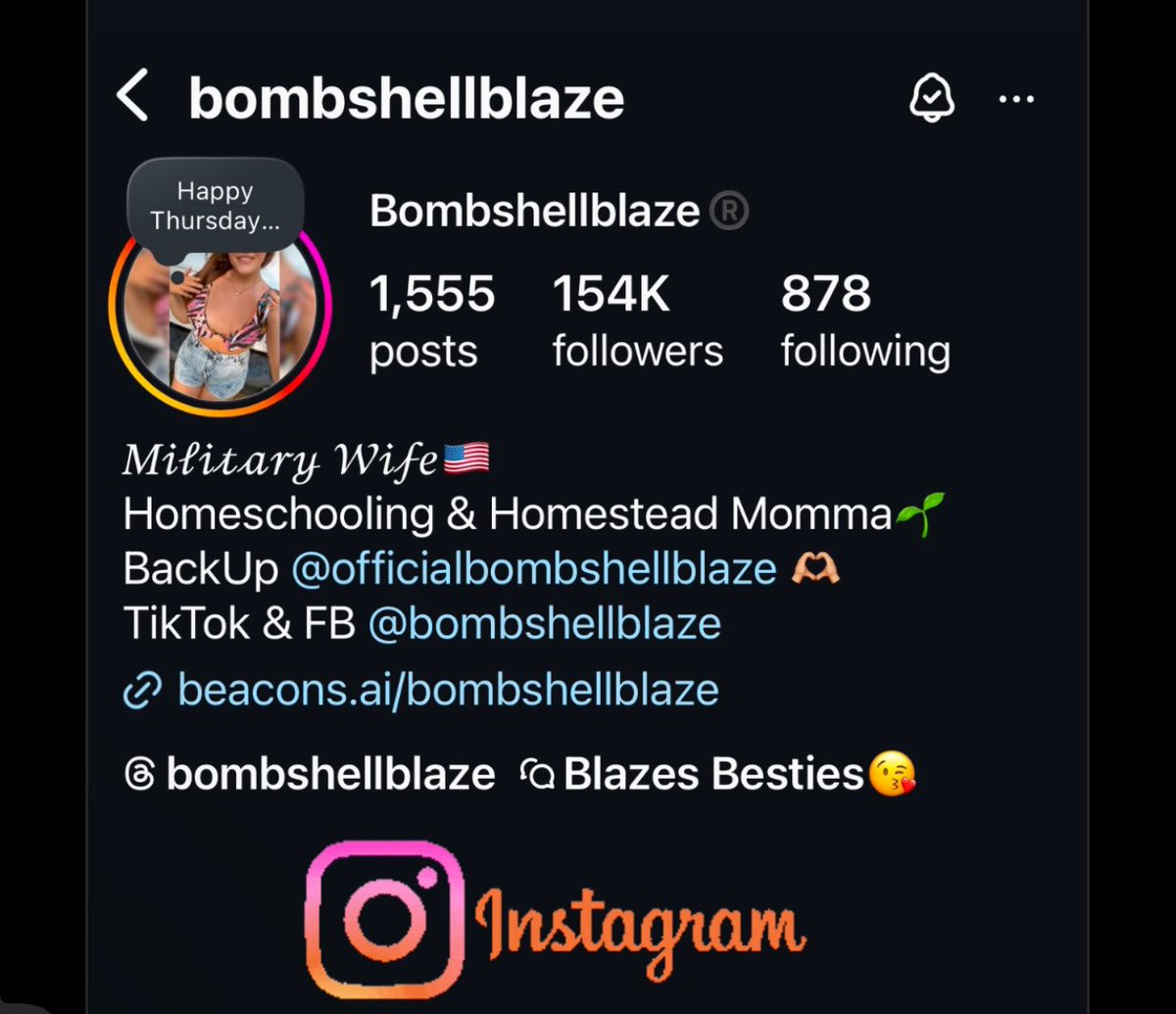 BombshellBlaze®❤ tweet media