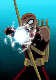 Alexander_Shaq's tweet image. "Should Kid Flash and Speedy be switched? One's a kid shooting bright arrows, the other one has super speed!"
"One's the kid version of the Flash that #galumph, the other shoots arrows really, really quickly. It's not that hard to compute."
"Comics are dumb."
#vss365 #vsshumour