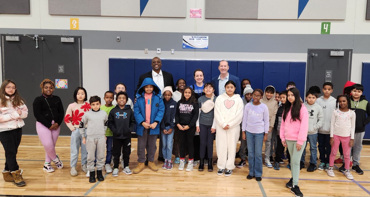 drcoreyseymour's tweet photo. "This is my favorite time of the week! I always love celebrating our incredible teachers and staff alongside Mike Parker from the CCA Education Foundation. 💙 #CCAProud #TeacherAppreciation" https://t.co/BD8VhEWaHD