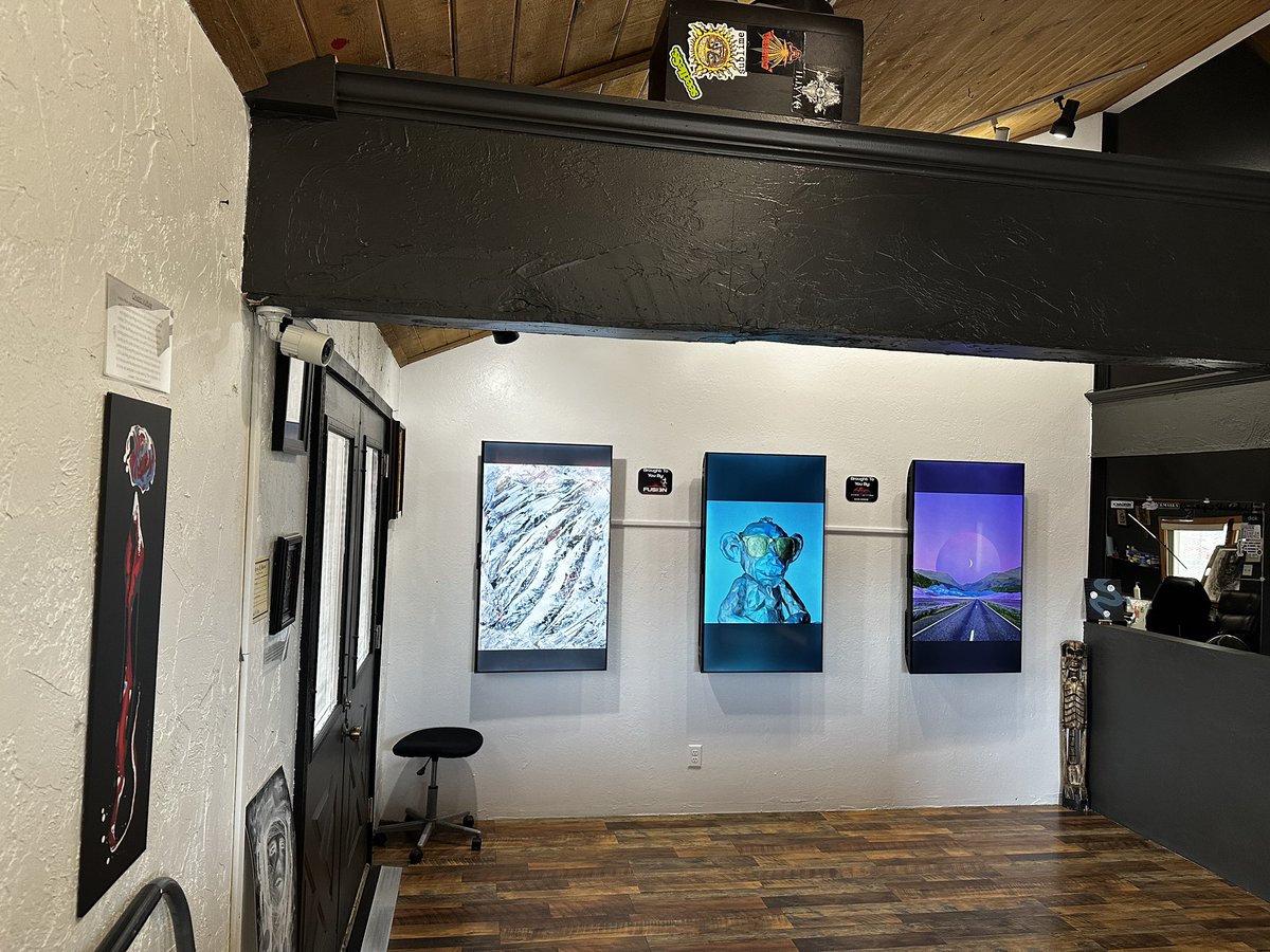 Gmgm, it’s been a minute!

Irl has been buzzing lately🖤

Getting this place up and at ‘em for the day!

Stoked to be sharing <a href="/FubbyFourTeen/">fubby14</a> <a href="/CryptoVulture/">CryptoVulture</a> and deadlykitties today!