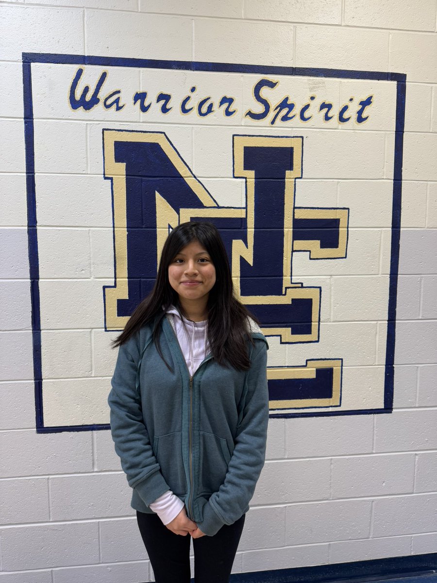 NE_HSBusAcademy's tweet photo. Congratulations to Thania Chapulin-Cuautle for placing Top Eight in the FBLA (Regions) Spreadsheet category! @NE_HSCareers https://t.co/vgC5Cot7vn