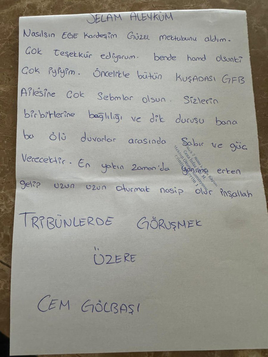 gfbege_'s tweet photo. Çok şükür senin kardeşiniz çok yakında tekrar hep beraber olacağız ağabey. @CemGolbasi https://t.co/3gzeZ7pHuR
