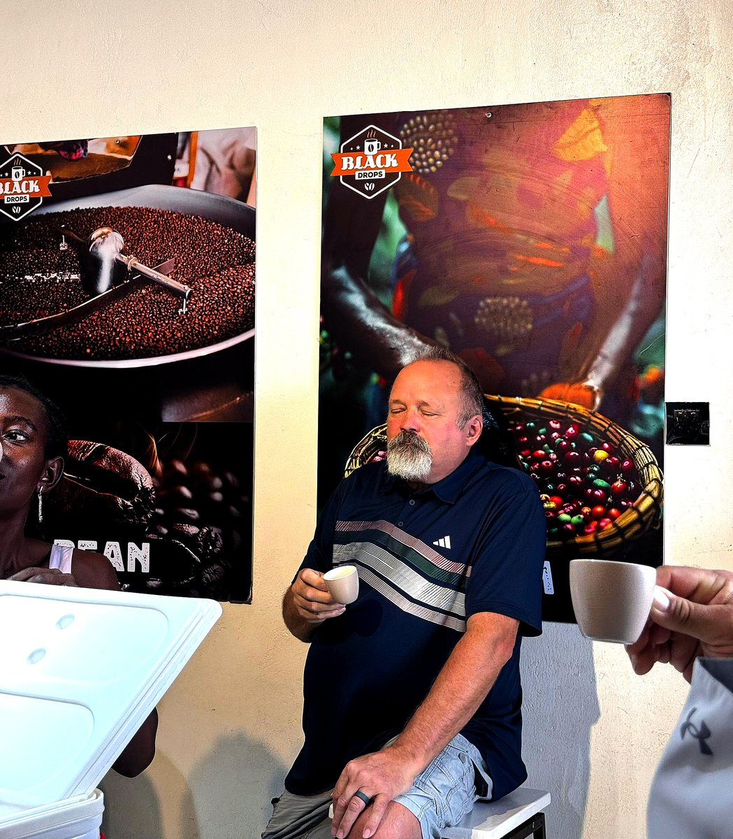 The taste of good coffee