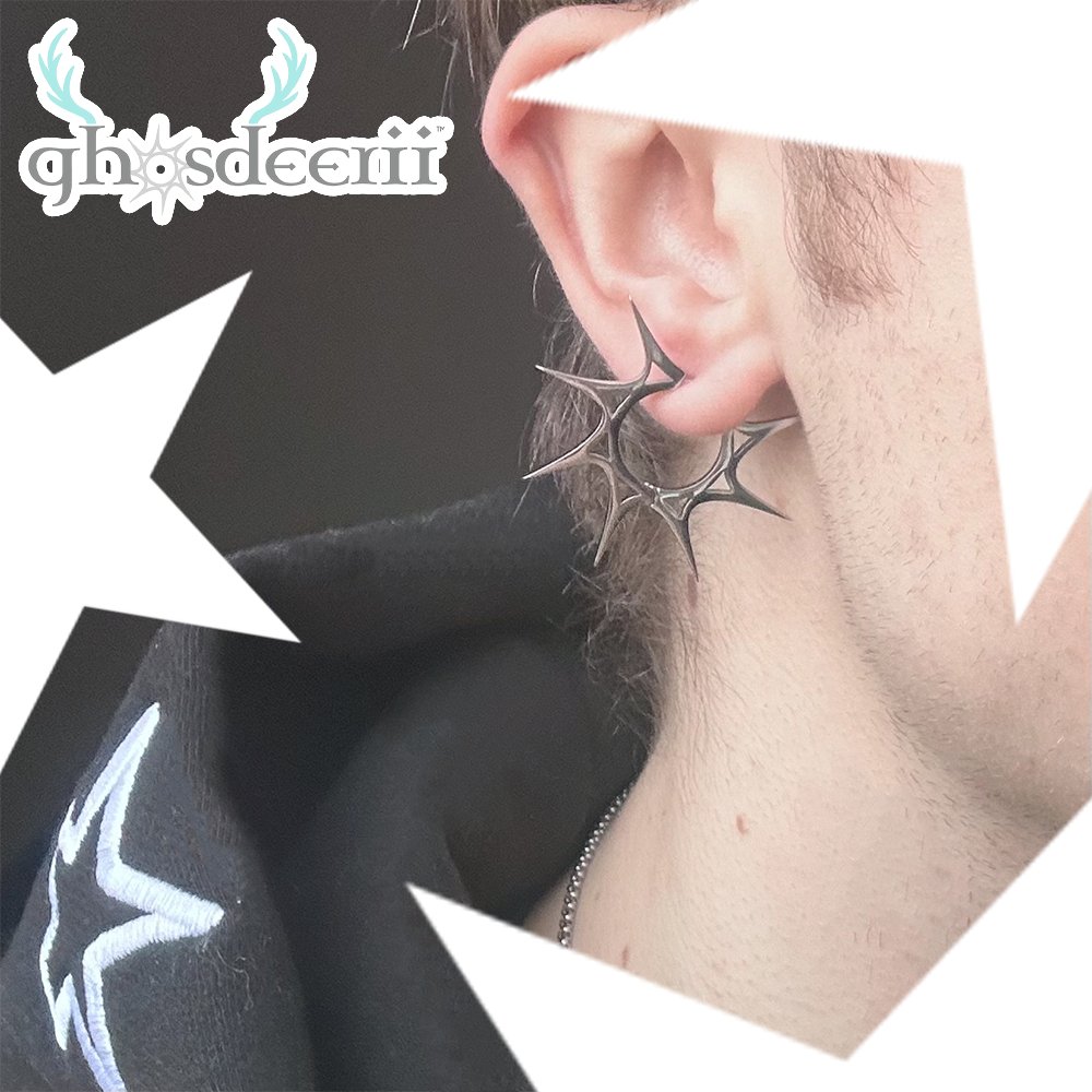 ghosdeerii #01 | "Spawnpoint" Earrings | 
LIMITED 50 pcs | available now via ghosdeerii.com ☼

#roblox #robloxdev #robloxart #independantbusiness