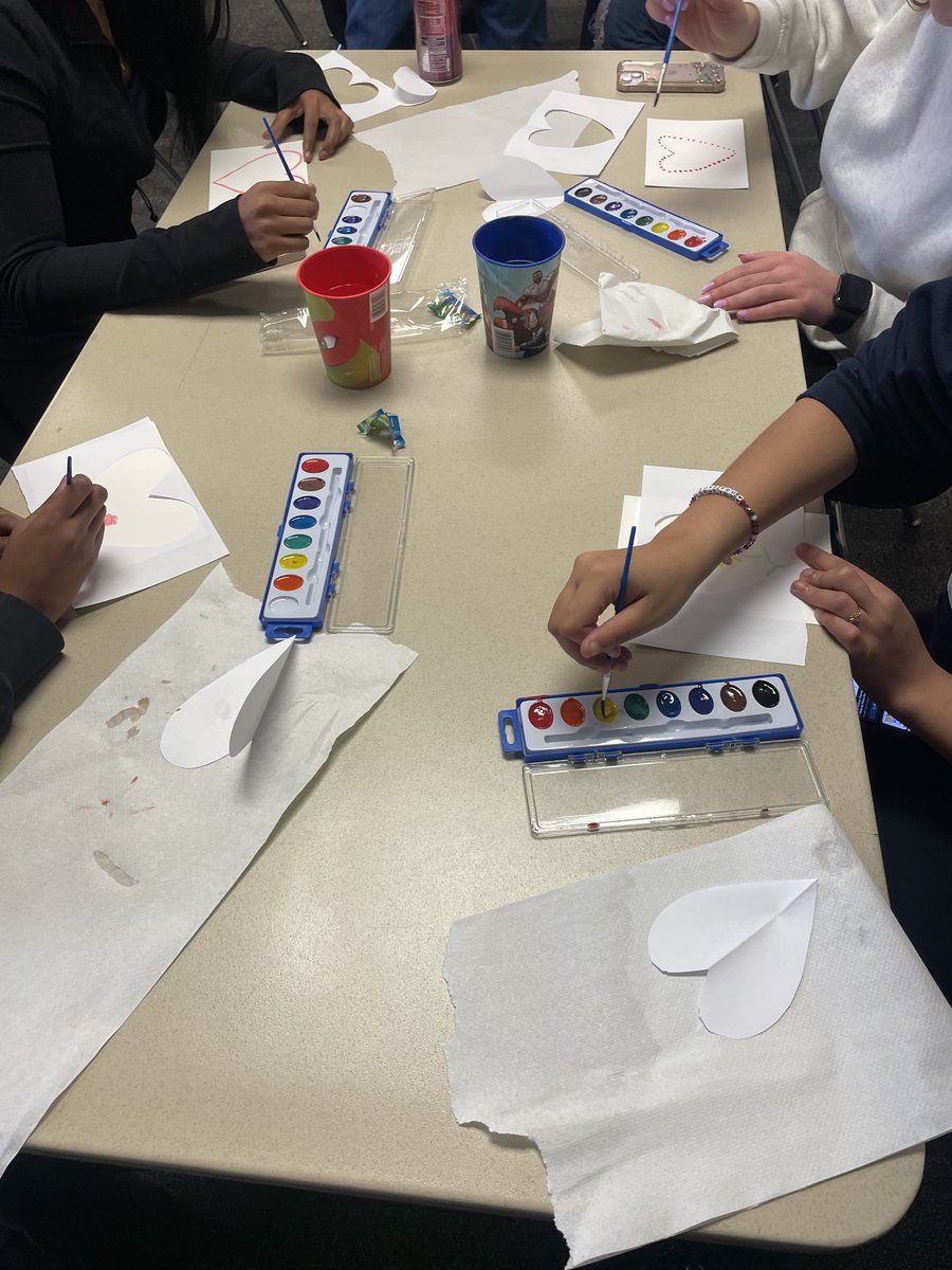 From painting Valentine's cards to making pizza, playing video games, and even tackling Jenga towers, our students had an amazing time at today's Belonging Day activities! 💕🎮🍕 Building connections and creating memories together! #BelongingDay #Community
