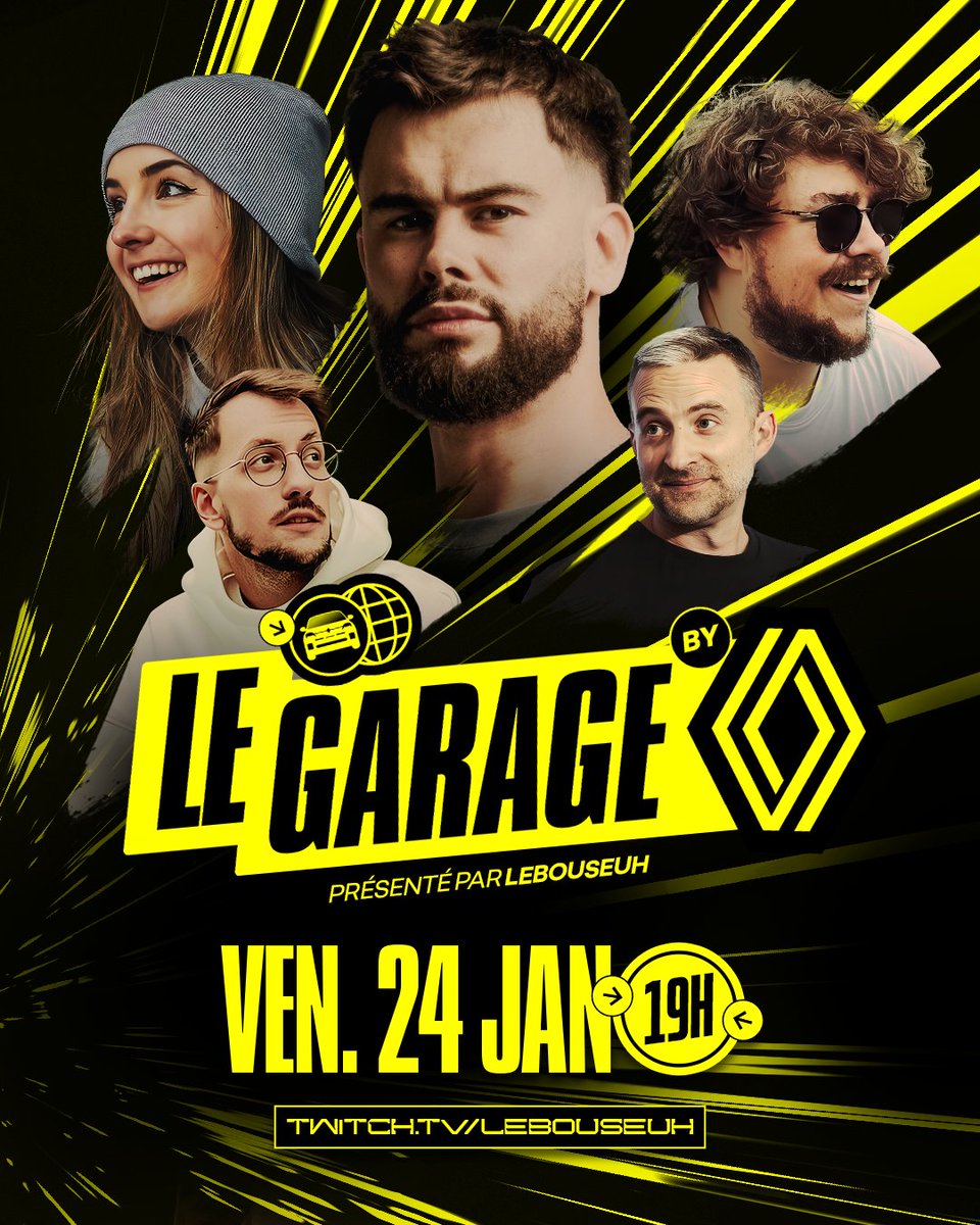 On est en live avec <a href="/renault_fr/">Renault France</a> pour parler passion et formation 🚗
➡️ twitch.tv/lebouseuh
Collaboration Commerciale