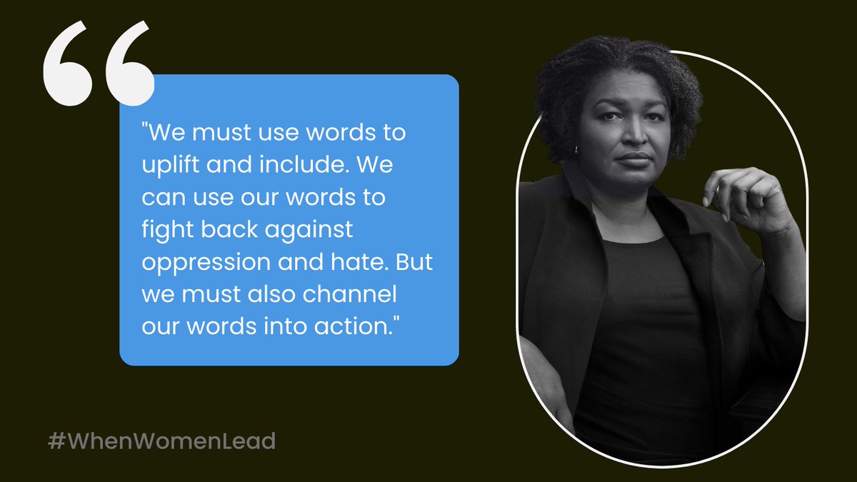 BonnerComm's tweet image. We celebrate @staceyabrams, a trailblazer for democracy, equity &amp;amp; justice. As founder of @fairfightaction, she’s empowered underrepresented communities &amp;amp; inspired change. Her leadership shows the power of resilience &amp;amp; vision! 

#WhenWomenLead #WWL #FutureIsFemale #WeAreBCOMM