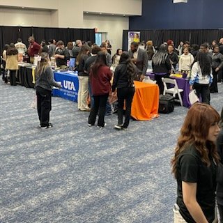 The 2025 Education Pathway College Fair for <a href="/dallasschools/">Dallas ISD</a>

I love this event each year. It is so much fun to talk to the high school students. 

I especially love representing UNTD - School of Education for <a href="/UNTDallas/">UNT Dallas</a> with <a href="/jdsouthward/">Julie D Southward, Ph.D.</a>!

#BlazeYourTrail 
#ilovebeingdrk