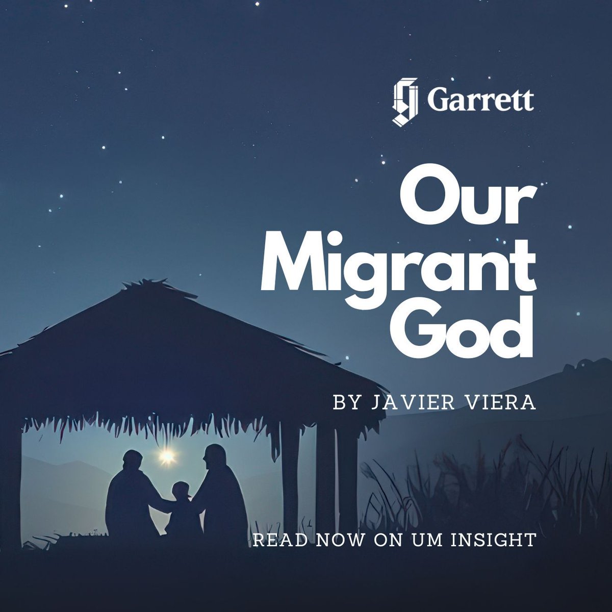 Read President Viera’s “Our Migrant God,” full UM Insight article! 
buff.ly/3Ww33TE 

#garrettseminary #UMInsight #TheologyInAction #JusticeAndCompassion