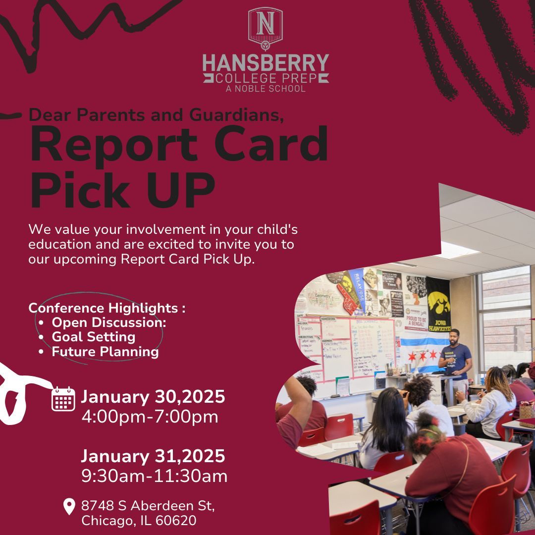 BeNobleHCP's tweet photo. BENGALS!! and BENGAL Families!! Next Week we have 2 days of Report Card pick-up! We need to, love to and want to see your face in our space.  Please make time, to attend RCPU! Your voice, your presence, and your love are SO valued! Mark your calendars and See you there. ! https://t.co/3l0ZRRLV8V