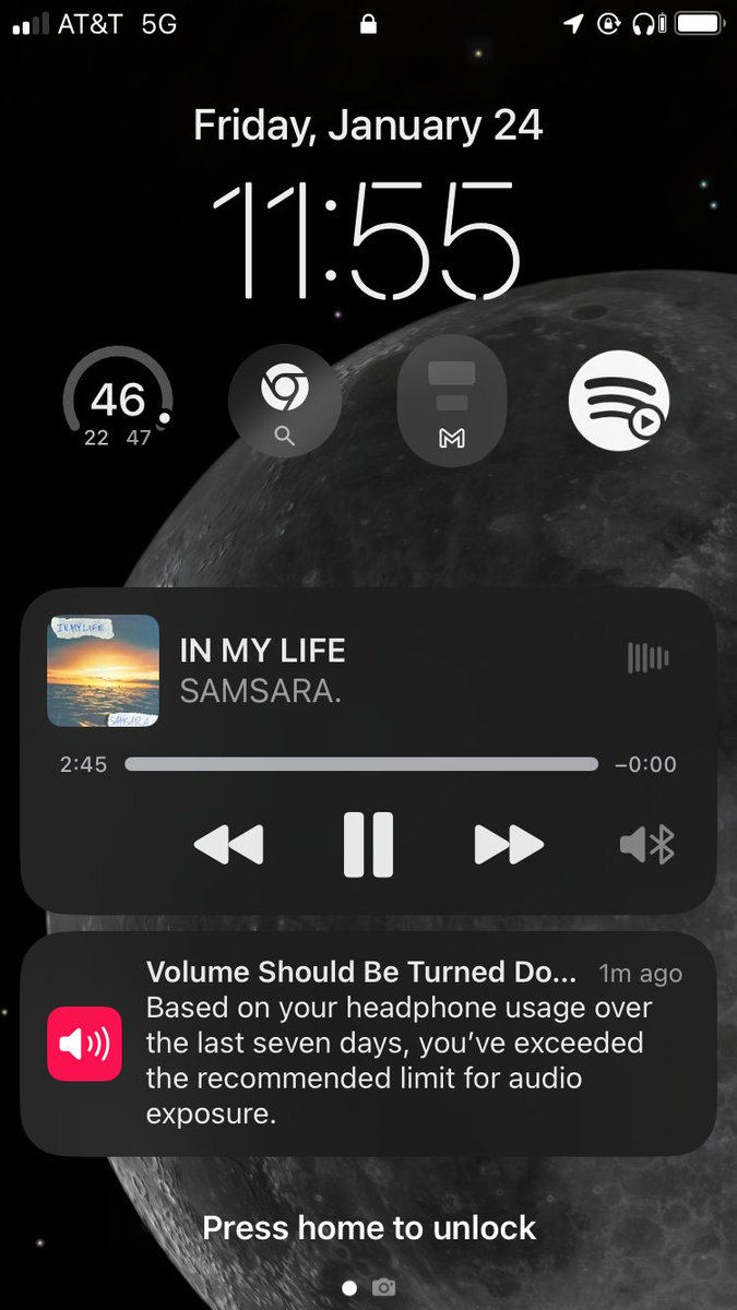 Not while I'm jamming out to <a href="/SamsaraNYC/">SAMSARA.</a>