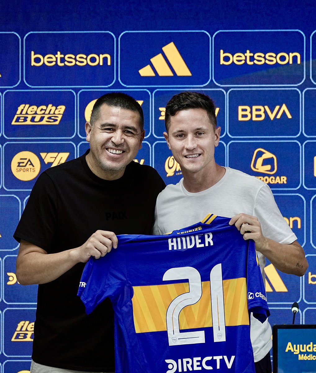 BocaJrsOficial's tweet photo. Prestigio 🤩 https://t.co/i6z8GTOc5r