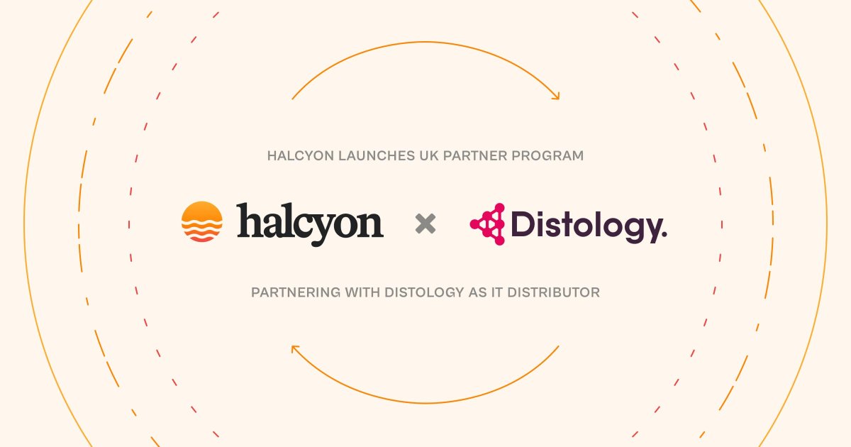 Halcyon U.K. Partner Program Expands - Distology Named Key Channel Partner in Region

<a href="/HalcyonAi/">HalcyonAI</a>  has launched the expanded Halcyon Revolution Partner Program in the United Kingdom (U.K.) as a key part of its strategy to accelerate global growth...

halcyon.ai/blog/halcyon-u…