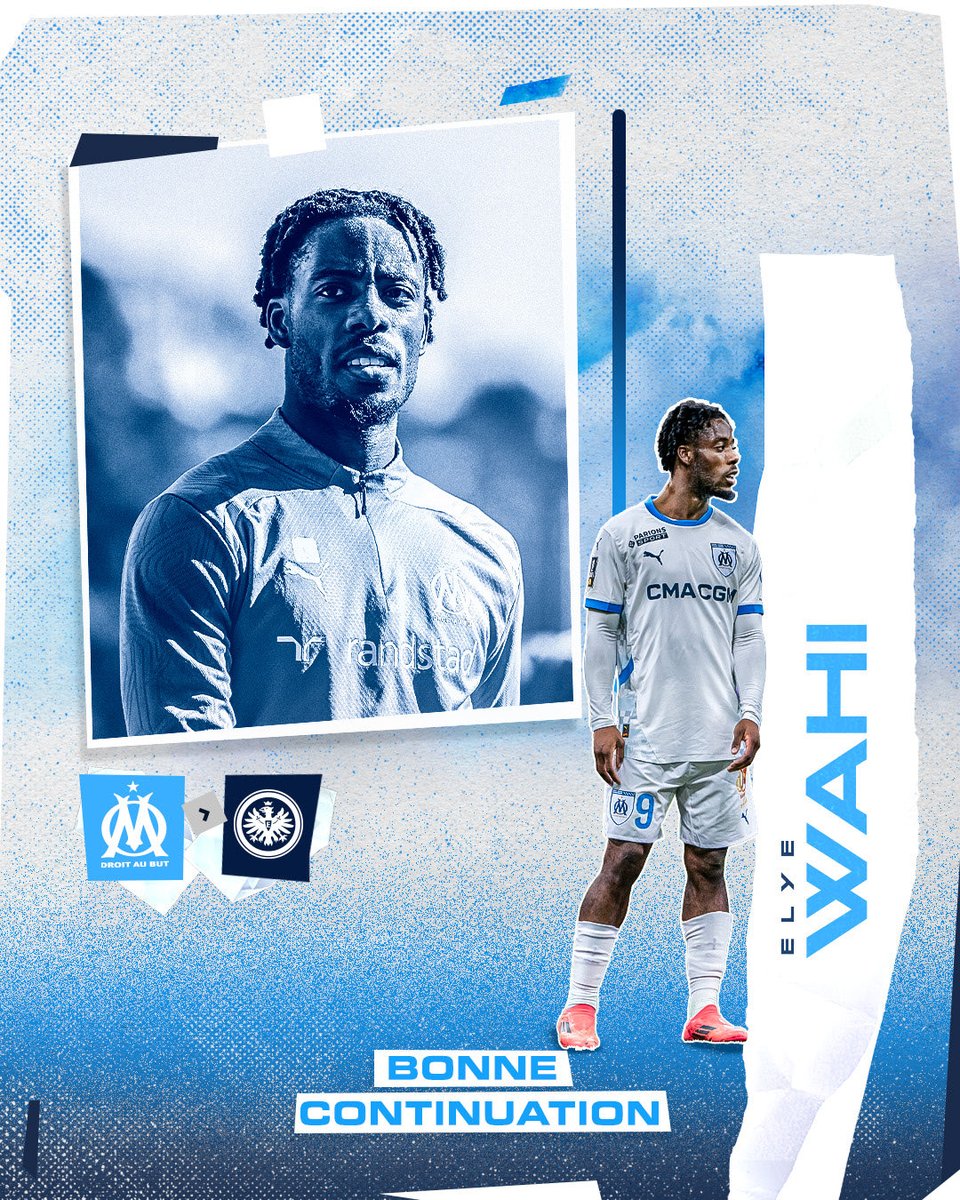 EditoMarseille's tweet image. 🚨🚨Officiel ! Elye #Wahi 🇫🇷 quitte l’#OM 💙🤍#TeamOM #MercatOM 

📸 @OM_Officiel