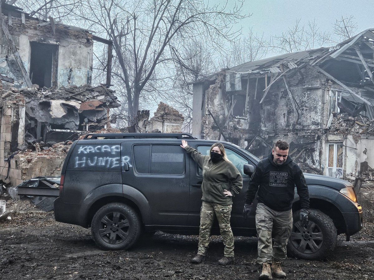 Exen's tweet image. ✔️ 300
Nissan Pathfinder Kacap Hunter dla polskiej ochotniczki Martyny z 25 brygady
Wielka liczba to i wielka osoba. @Gypsy_Sofia2022 już trzeci rok dronami łowi kacapy. Szacun!
Okolice Pokrowska dzisiaj
💯💯💯
pomagam.pl/4x4dlaukrainy
patronite.pl/Exen