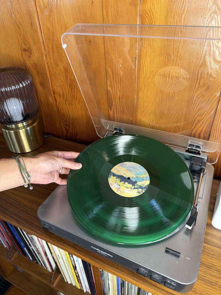 i'm so proud to announce my first vinyl ever!! making a vinyl has been a dream of mine - holding a physical item reminds me that music is a real tangible thing and not just some bits on a computer. This vinyl was a huge labor of love - the sleeves, the inserts, the covers were
