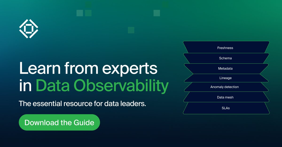 When it comes to data problems, you’re not alone.

We’ve built our Complete Guide to Data Observability based on conversations with enterprise data teams tackling the same challenges every day.

Download the guide and see what’s possible: hubs.la/Q02ZfK-80