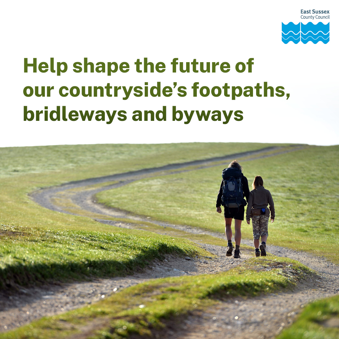 Are you a rambler or weekend walker, a horse rider, cyclist or motorist that uses the county's footpaths, bridleways and byways?

We'd like to know why our Rights of Ways are important to you.

💻Help shape the new Rights of Way Action Plan here: ow.ly/HHQ850UMpiZ