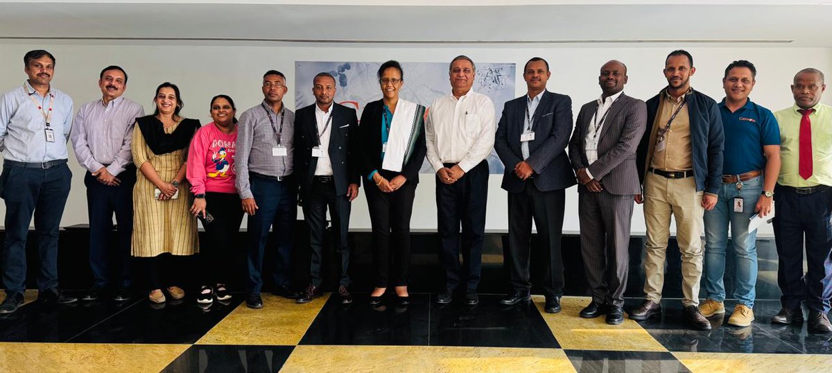 afeworkkassu's tweet photo. Thanks to CEO &amp; leaders of #GennovaBiopharmaceuticas 🇮🇳 for lessons shared to #ShieldVax 🇪🇹 on vaccine R&amp;D, platform technologies including mRNA vaccines, cGMP manufacturing, training &amp; opportunities for partnerships.

@FMoHealth 
@mfaethiopia
@GennovaBio
@CEPIvaccines
@WHOAFRO https://t.co/uKjuPI5Jsc