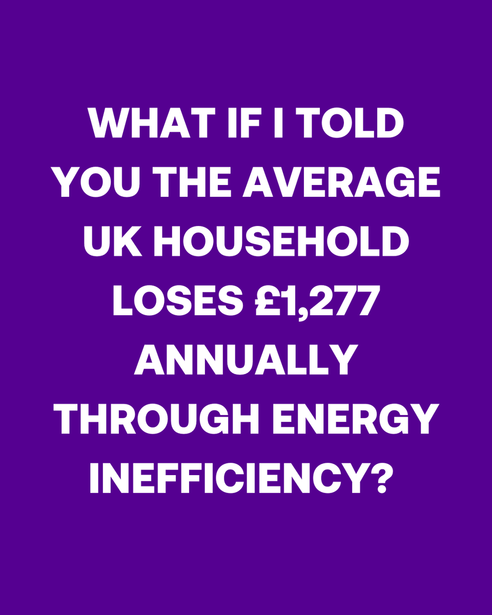 FreeEnergyClub's tweet photo. What if I told you the average UK household loses £1,277 annually through energy inefficiency? Would you be interested in a method to capture those losses? https://t.co/tRH5Z5bzUp