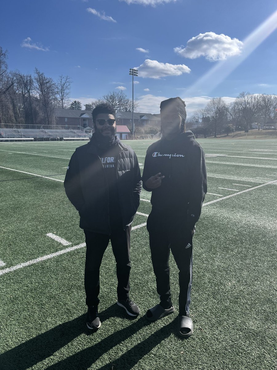 Had a Great visit to Guilford College with <a href="/_CoachKJones/">Coach Khalid Jones</a> &amp; <a href="/_DavidStadler/">David Stadler</a> !