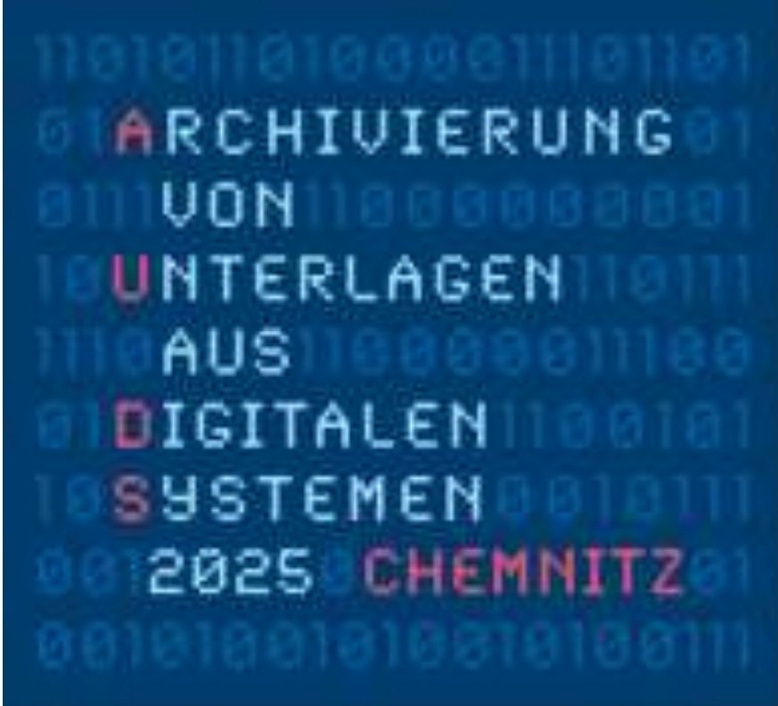 Programm der #AUdS2025 am 5.&amp;6. März im #StaatsarchivChemnitz  ist online unter sg.ch/kultur/staatsa… #DLZA #DigitaleArchivierung #OffeneArchive #KI #eAkte #Webarchivierung mit Livestream <a href="/nestorNetzwerk/">nestor e.V. - @nestorNetzwerk@openbiblio.social</a>