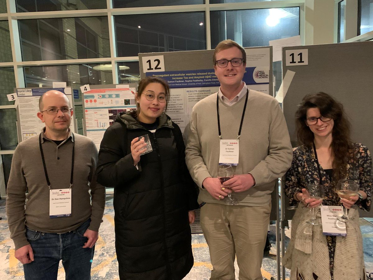 EamonFaulkner98's tweet image. Had a great few days in Newcastle for the BSHT and NVTH 2024. Thank you all for the interesting discussions and to Drs Sophie Featherby and Camille Ettallie for the opportunity and continued support.
