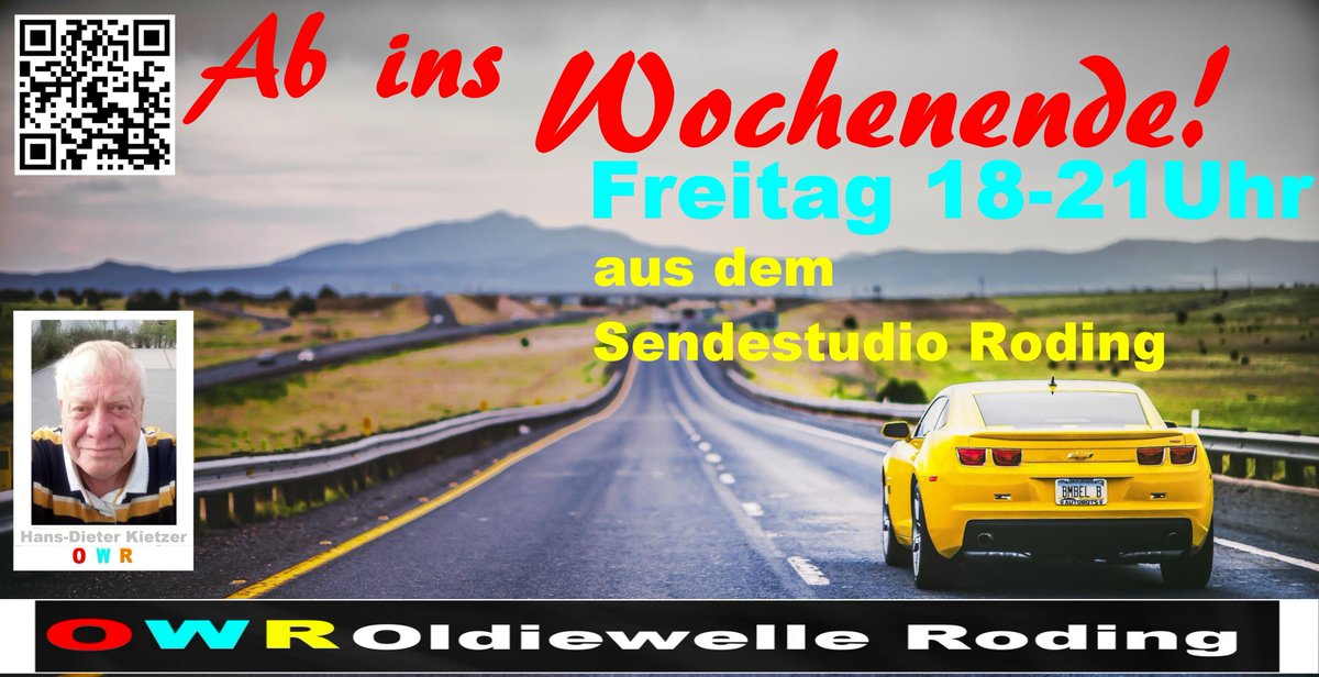 ModHansD's tweet image. Auch heute abend um 18Uhr heisst es bei der Oldiewelle Roding wieder „Ab ins Wochenende!“ heute mit Musikergeburtstagen, Musikgeschichten zum Kalendertag meinem Song für die Ewigkeit
Reinhören könnt ihr im www. mit folgenden Playern:
laut.fm/oldiewelle-rod…