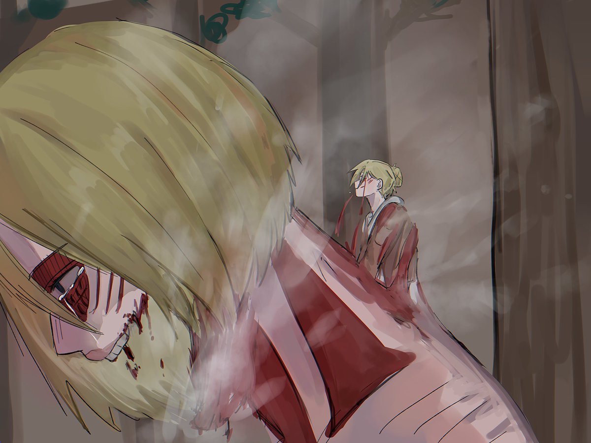 巨大樹のときのアニ 
このとき何を考えてたんだろ