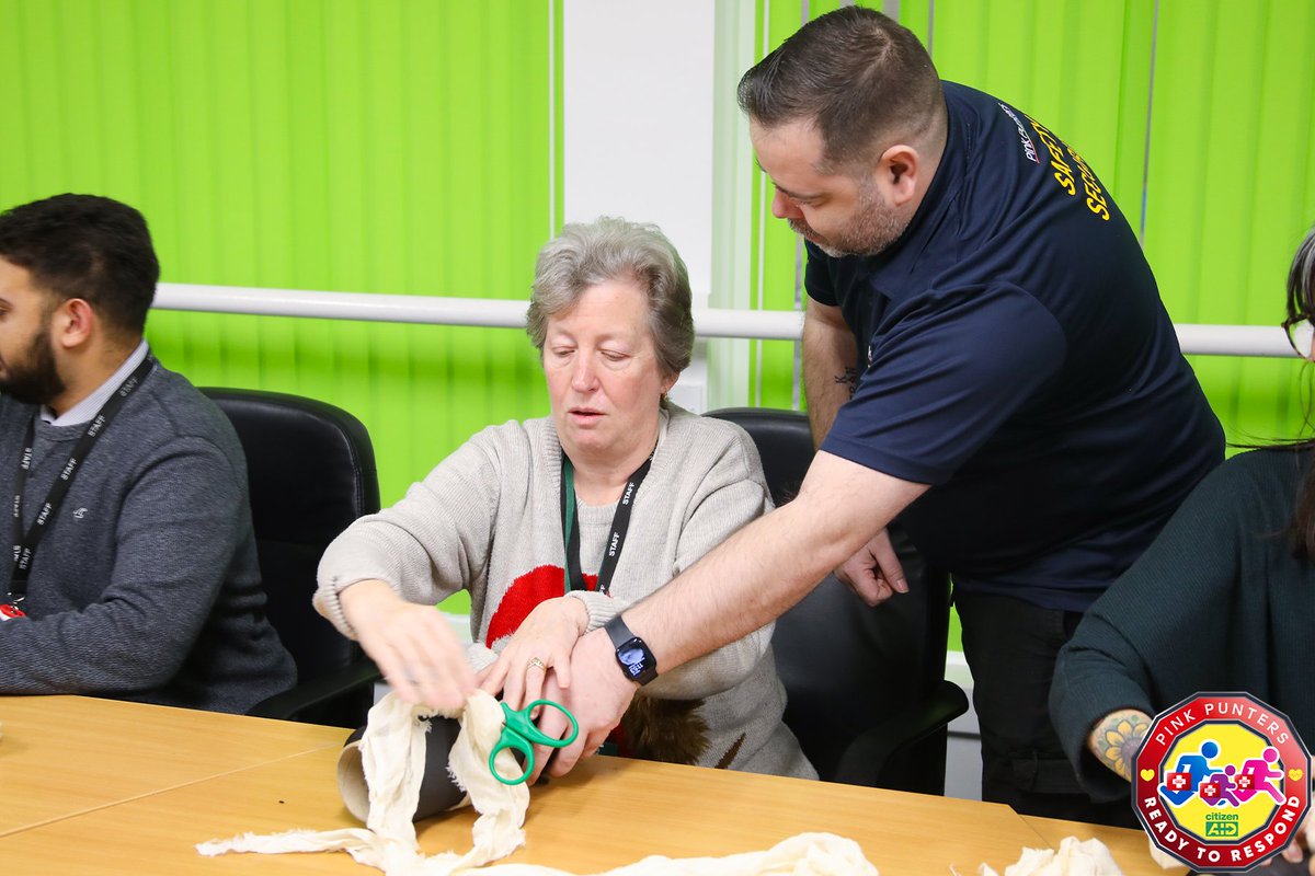 Knife crime has taken too many young lives. With 'Stop the Bleed' training, Pink Punters &amp; CitizenAID are equipping Milton Keynes with life-saving skills to treat trauma and prevent further loss. Together, we can create a safer community.

Find out more: pinkpunters.com/stop-the-bleed