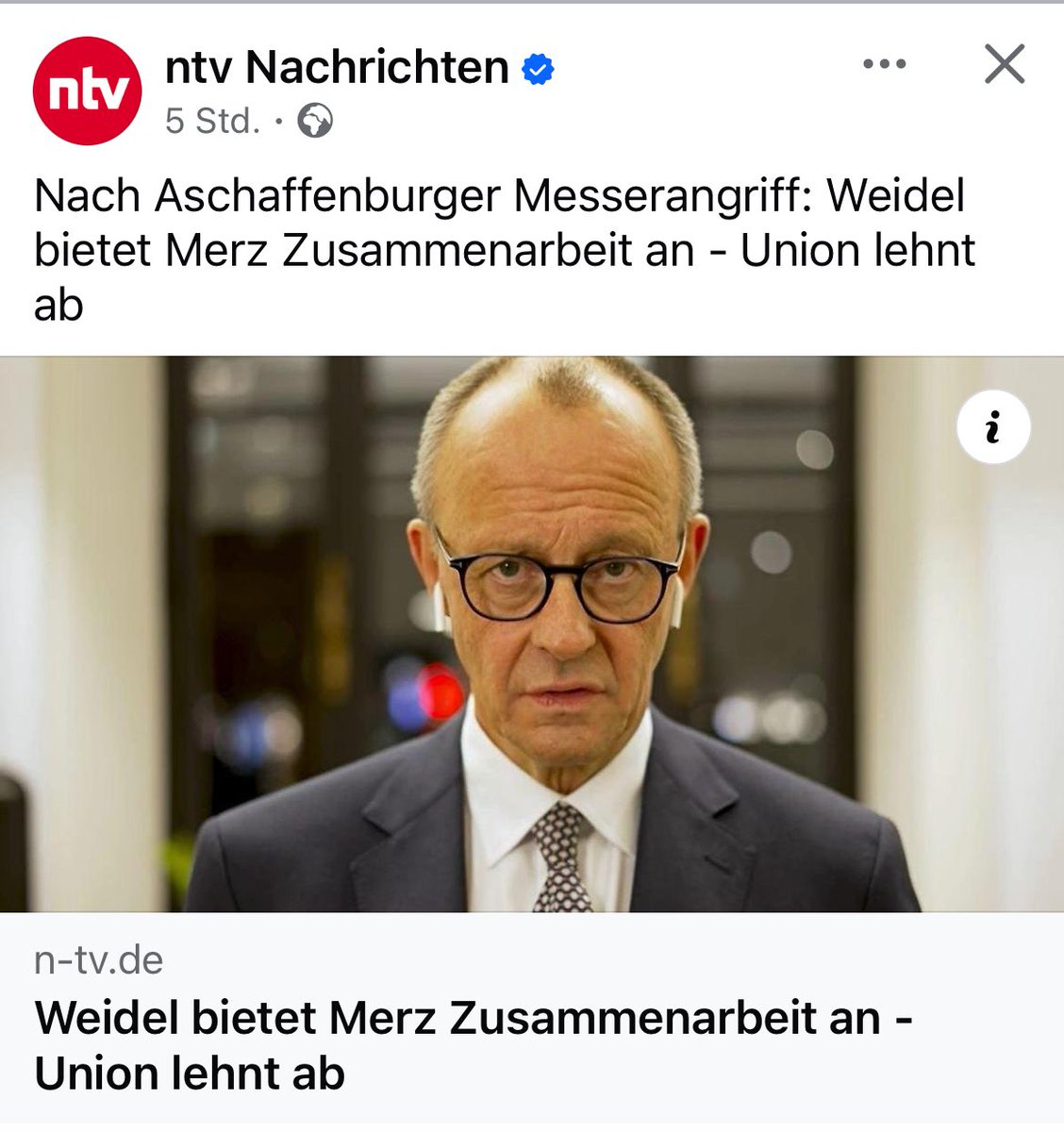 manaf12hassan's tweet photo. „Das BSW ist Steigbügelhalter der Alt-Parteien &amp; ist nur da, um sie an der Macht zu halten.“

Das ist es, was AfD-Fanatiker ständig sagen. Dass die AfD sich aber seit Jahren der CDU &amp; anderen anbiedert, ignorieren sie natürlich. Doppelmoral stinkt. https://t.co/NbQdx1i0Ot